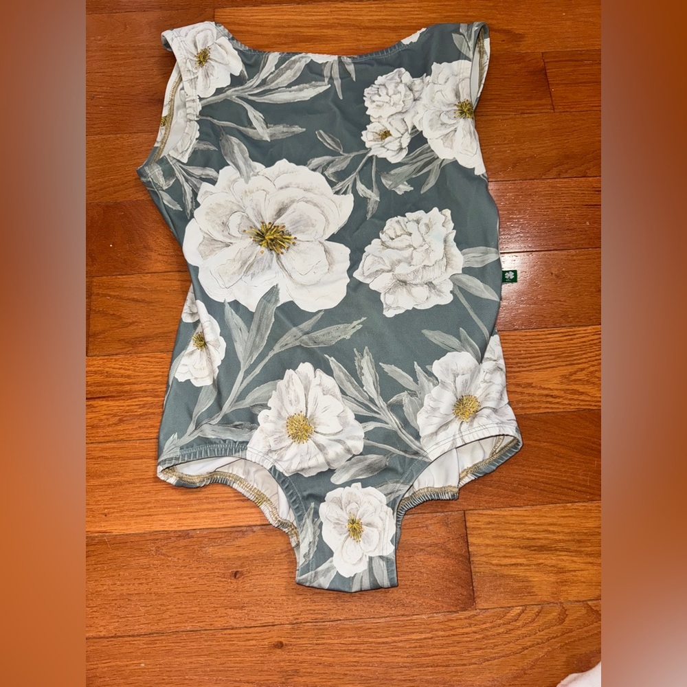 Lucky Leo floral Leotard